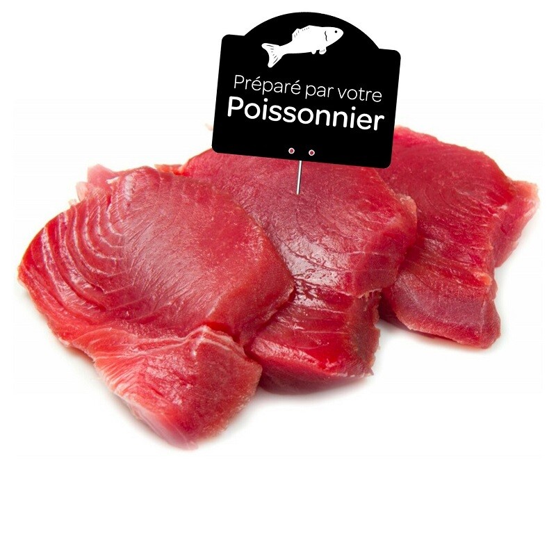 Thon Albacore frais en tranche - Pêche France - 300 g