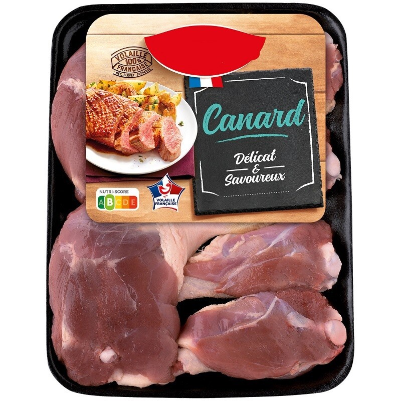 Cuisses & manchons de canard - France - 1.256 kg