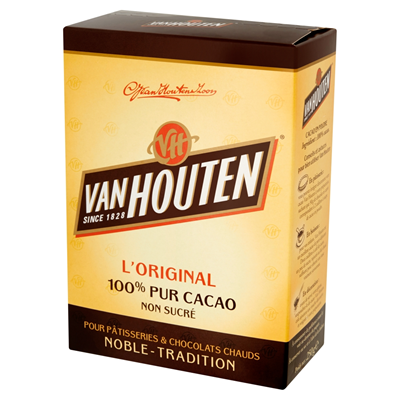Cacao en poudre non sucré Van Houten l'Original - 250g