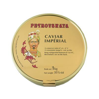 Caviar Beluga impérial Petrovskaya - 1 kilo