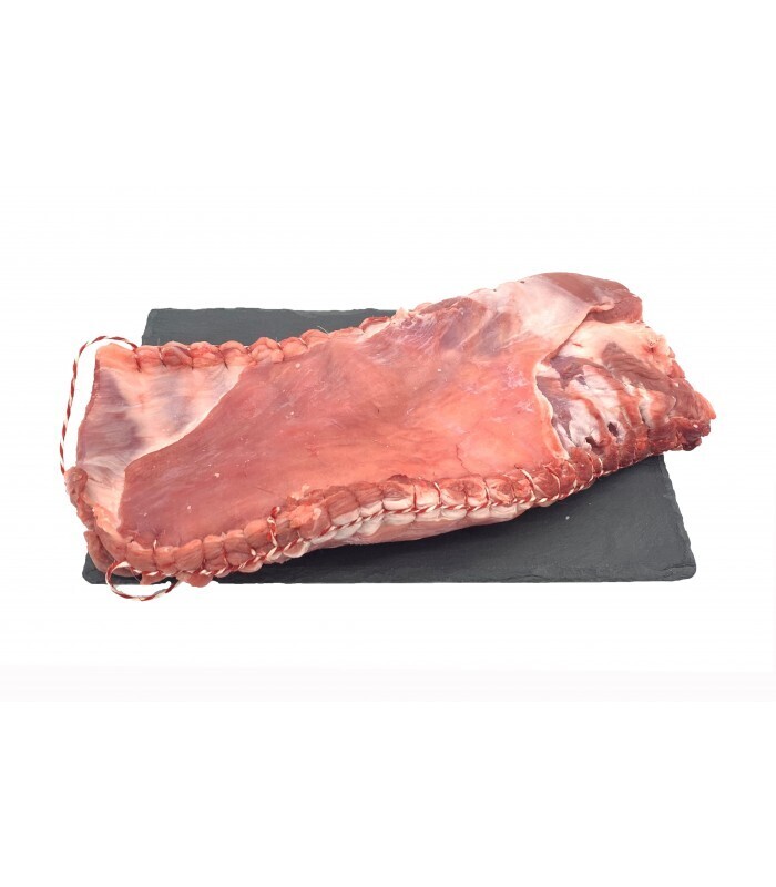 poitrine d'agneau sans os à farcir - agneau de l'aveyron label rouge & igp - france - pièce de 1.2 kg