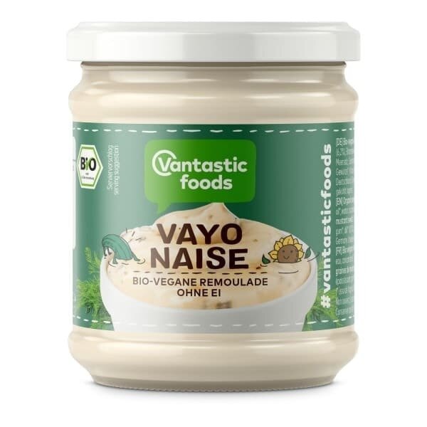Mayonnaise Vegan Bio, Vantastic foods VAYONAISE remoulade, organic, 225ml