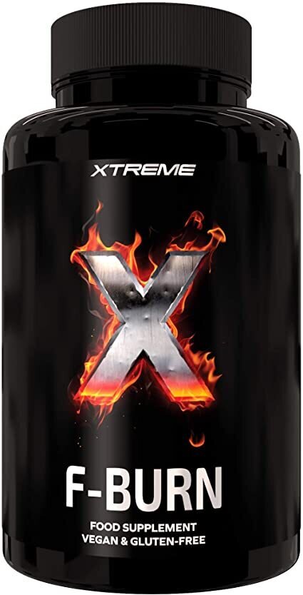 Xtreme F-Burn | Ingrédients 100% Naturels de Brûleur de Graisses | 100 Pilules de Perte de Poids Keto Vegan Maca & Garcinia Puissance | Préserve les Muscles | Coupe-Faim Naturel |Certifié en Lab