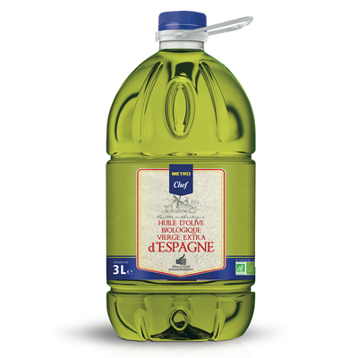 Huile d'olive BIO vierge extra,  3 L