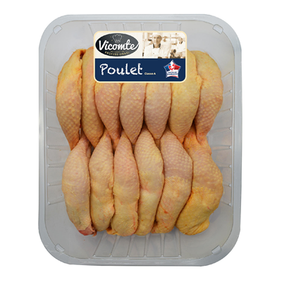 Cuisses de poulet jaune avec dos déjointée, France - 20 cuisse