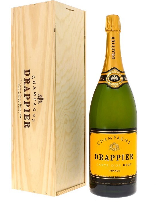 Champagne DRAPPIER Carte d'Or Nabuchodonosor 15 litres - Récompenses 88/100 Guide Parker