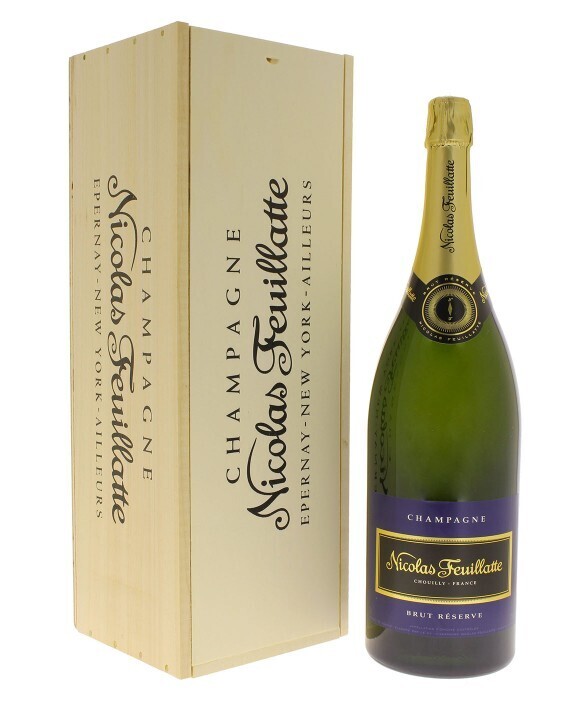 Champagne NICOLAS FEUILLATTE Brut Réserve Nabuchodonosor 15 litres - Récompenses : 90/100 Argent au Decanter World Wine Awards