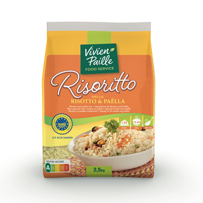 Riz pour Paella et Risotto - Qualité supérieure - Italie - 2.5kg