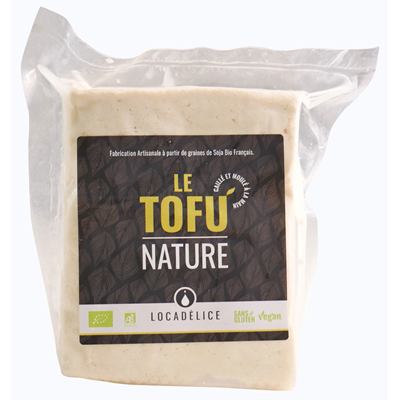 Tofu nature BIO, Locadélice, 250 g