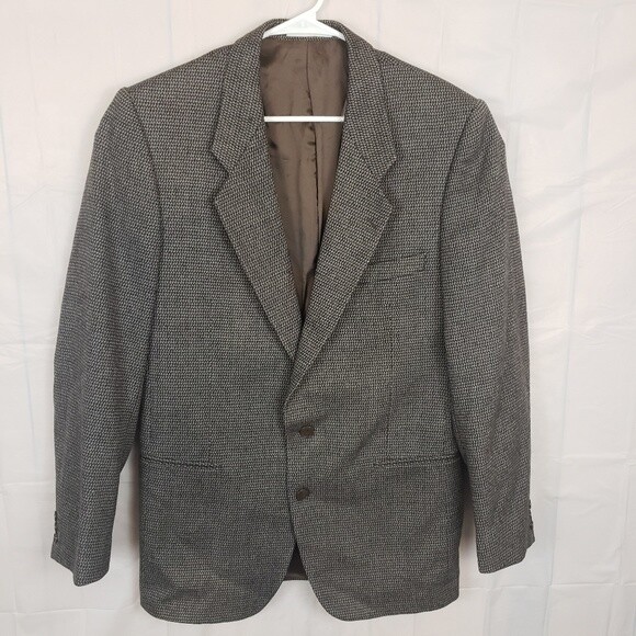 Yves Saint Laurent Brown Blazer Size 44 Regular