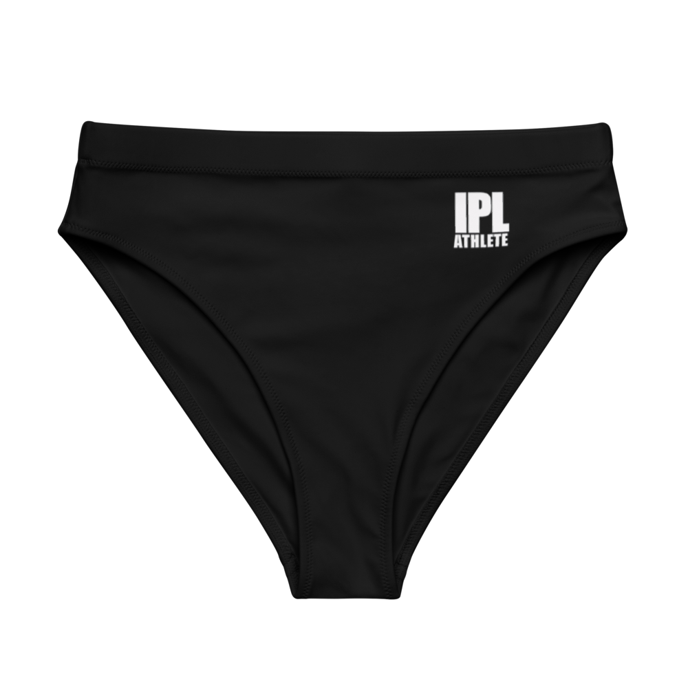 IPL ATHLETE Blackout Recycled High-waisted Bikini Bottom
