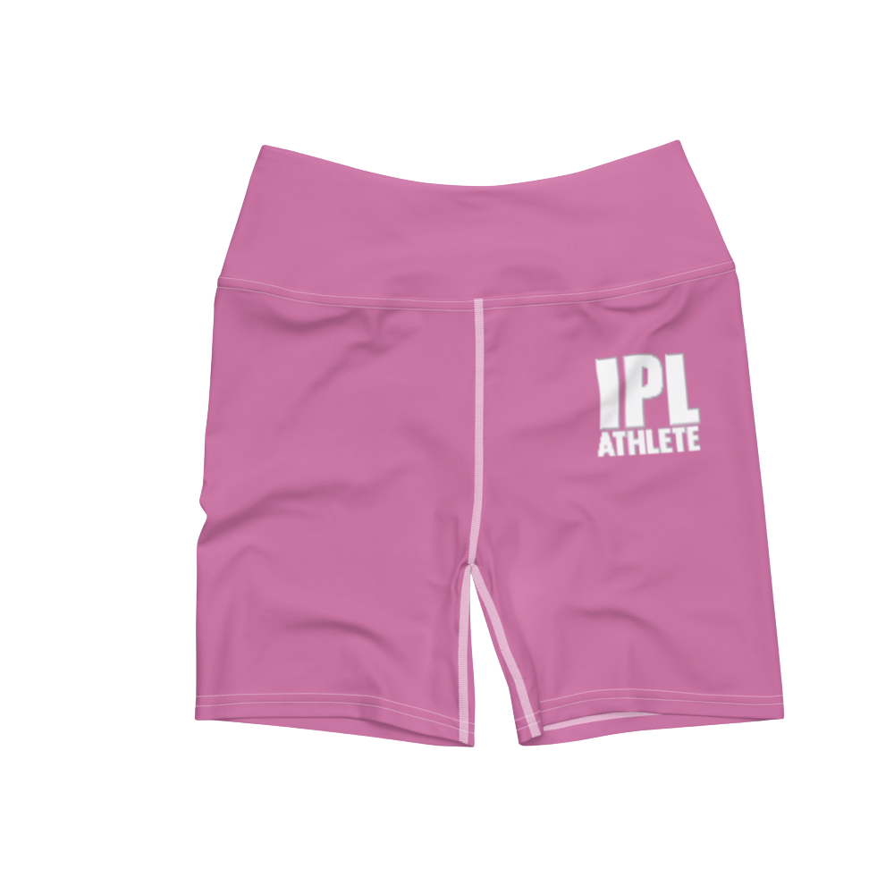 IPL Athlete Pink Yoga Shorts