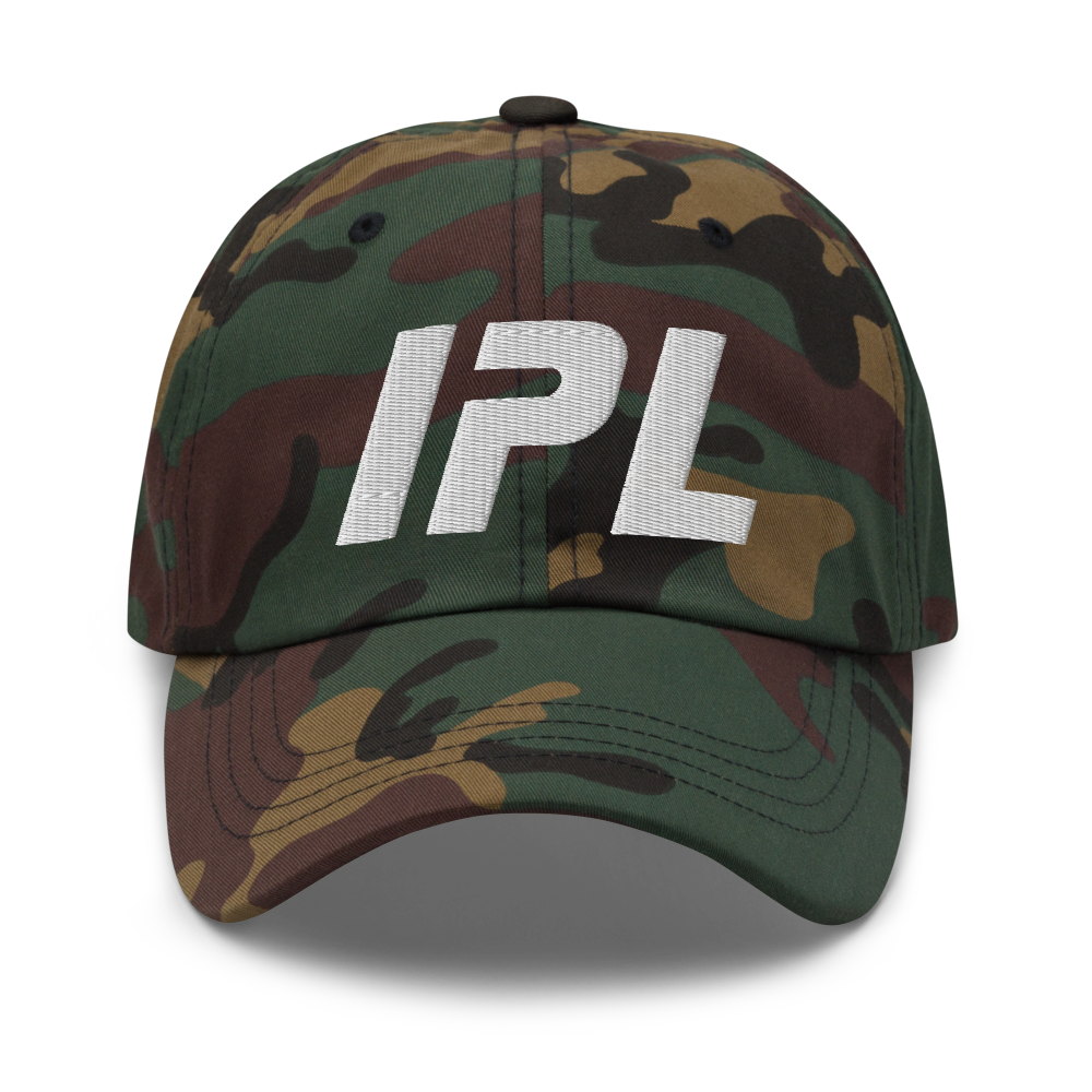 IPL logo - Embroidered Cotton Dad Hat