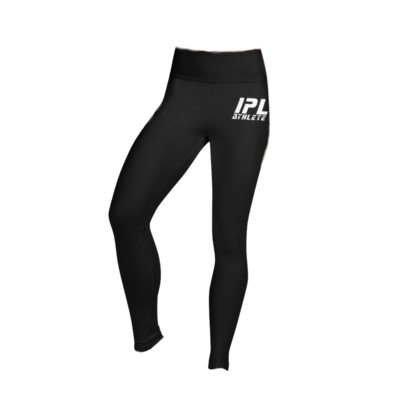 New IPL ATHLETE Logo - Blackout Yoga Leggings