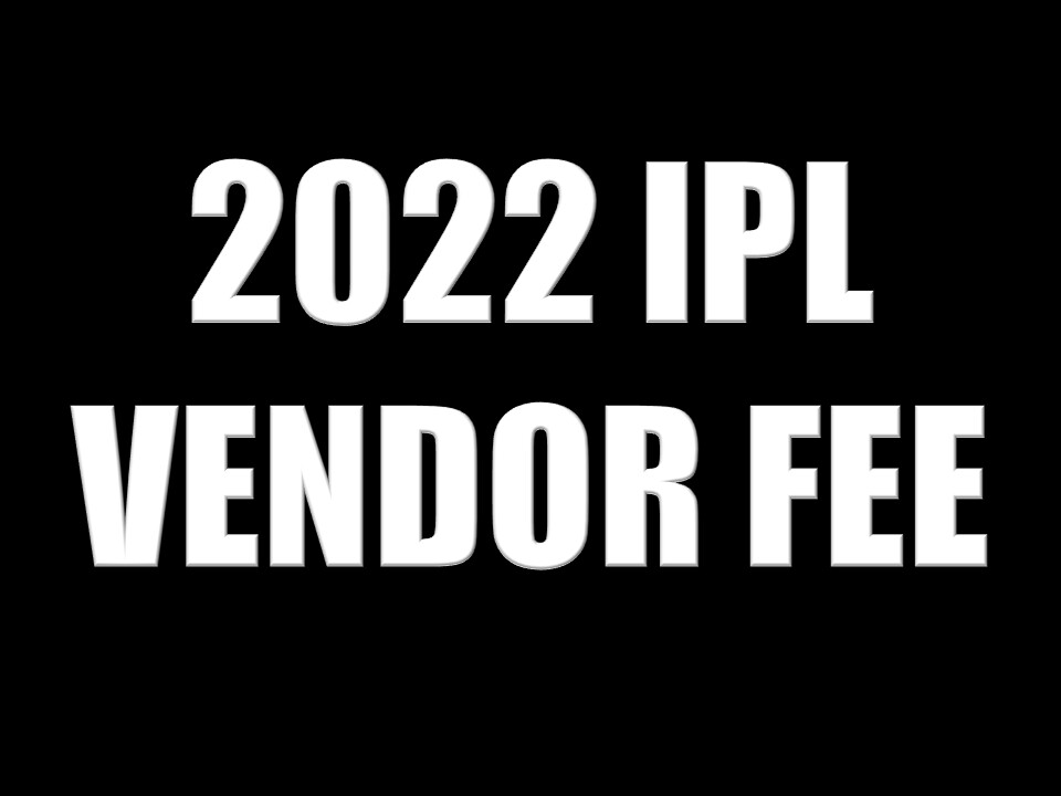 2022 IPL ARIZONA CHAMPIONSHIP - VENDOR FEE