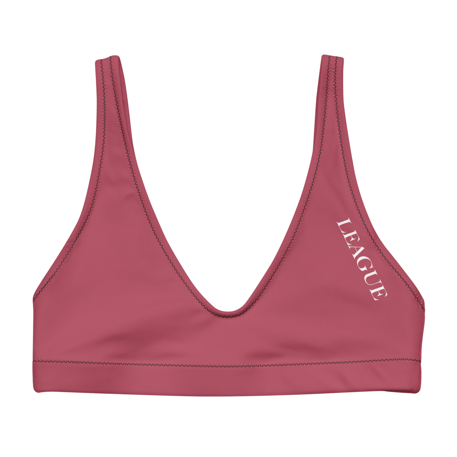IPL &quot;LEAGUE&quot; Hippie Pink Urban V-neck Sports Bra Top