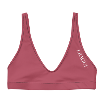 IPL &quot;LEAGUE&quot; Hippie Pink Urban V-neck Sports Bra Top