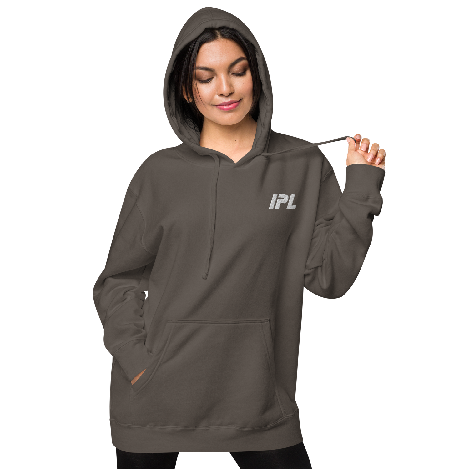 Women&#39;s Embroidered IPL Logo Pigment-dyed Signature Hoodie