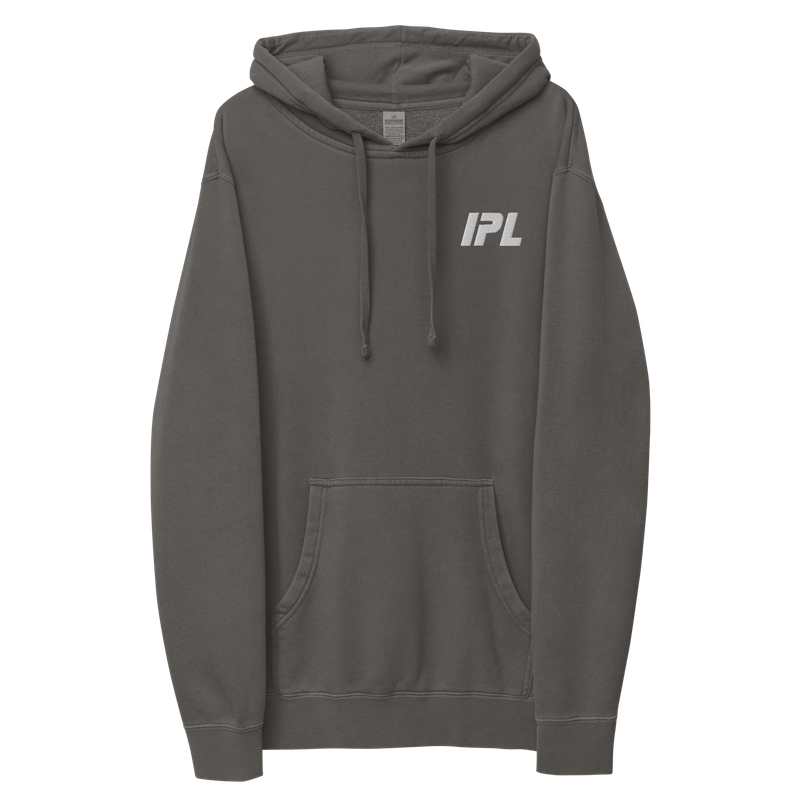 Men&#39;s Embroidered IPL Logo Pigment-dyed Signature Hoodie