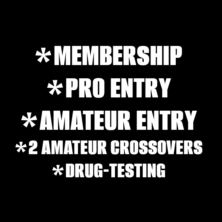 2025 IPL ARIZONA CHAMPIONSHIP MEMBERSHIP | PRO ENTRY | AMATEUR ENTRY | TWO AMATEUR CROSSOVER CLASSES | DRUG TESTING