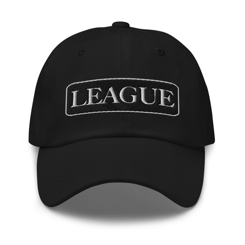 IPL Embroidered "LEAGUE" Patch Cotton Hat