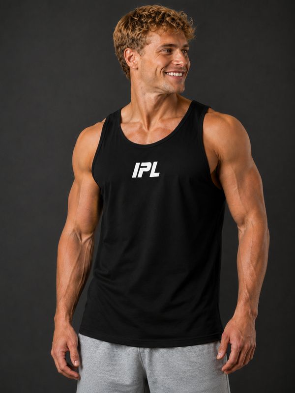Men's White IPL Logo Classic Tank Top