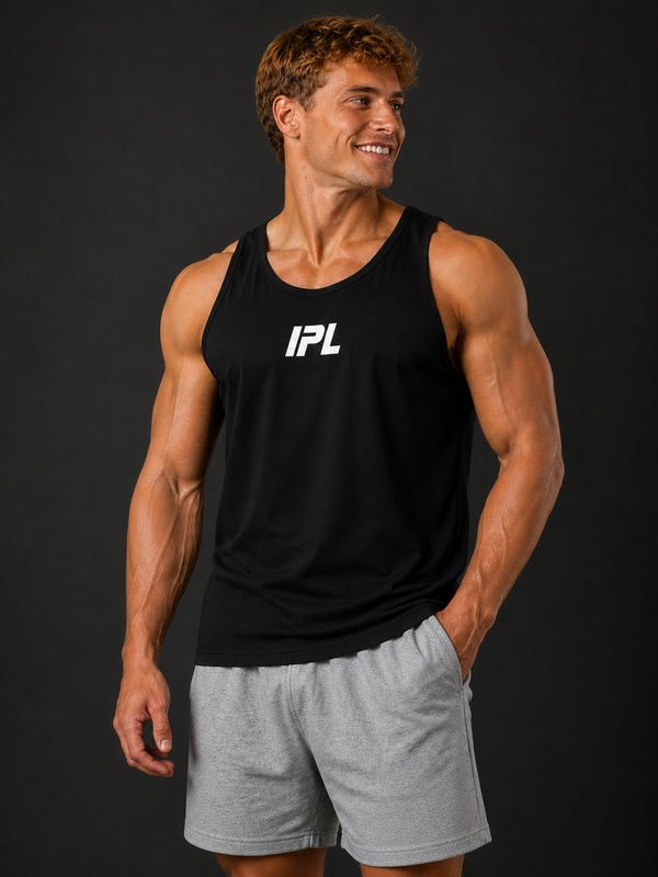 Men's White IPL Logo Classic Tank Top