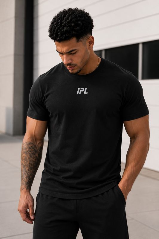 Men's IPL Embroidered Logo Cotton Tee