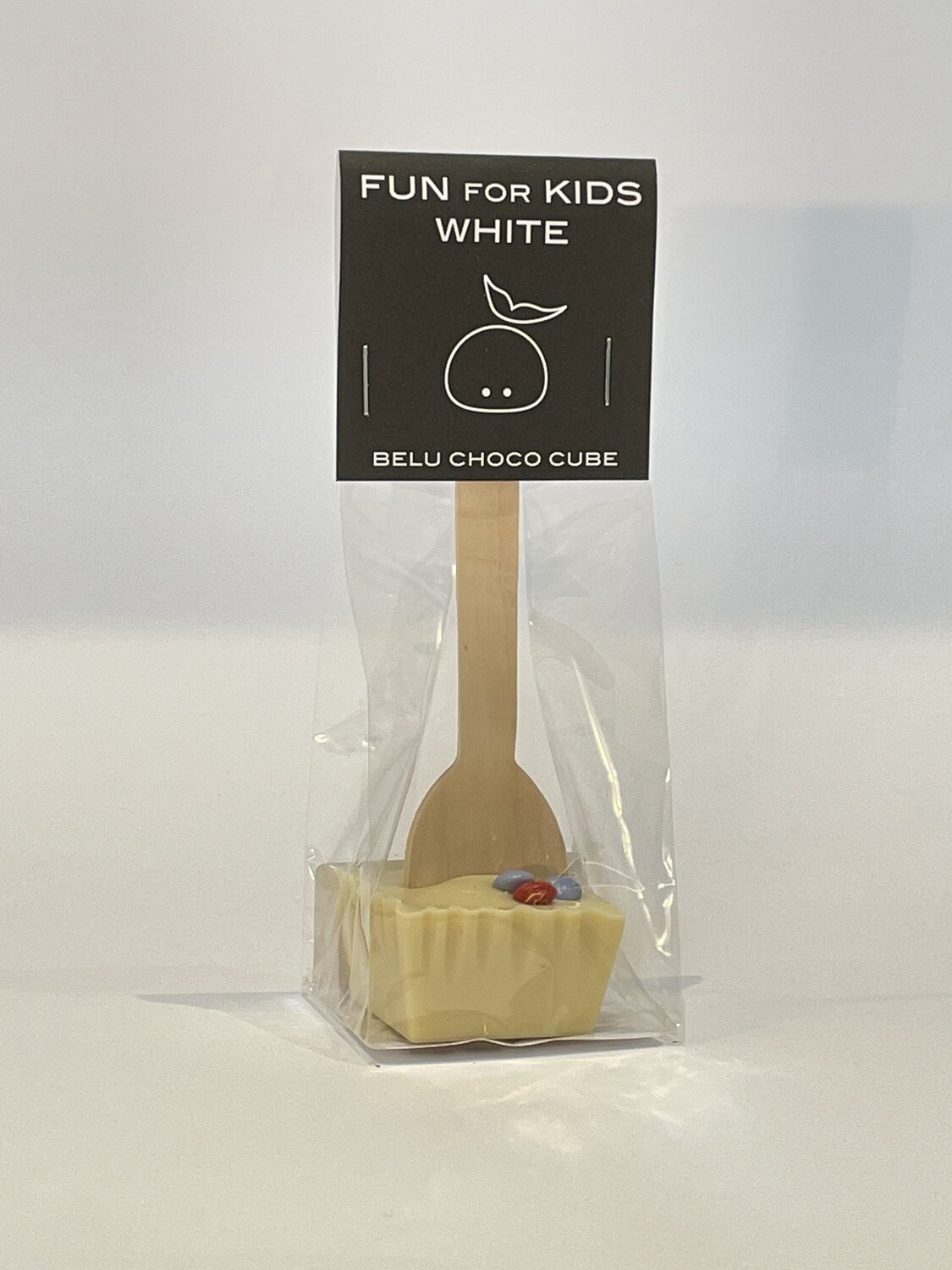 Belu Choco Cube Fun for Kids White