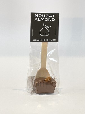 Belu Choco Cube Nougat Almond