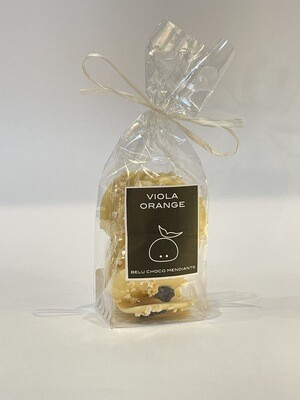 Mendiants in a bag - Viola Orange White