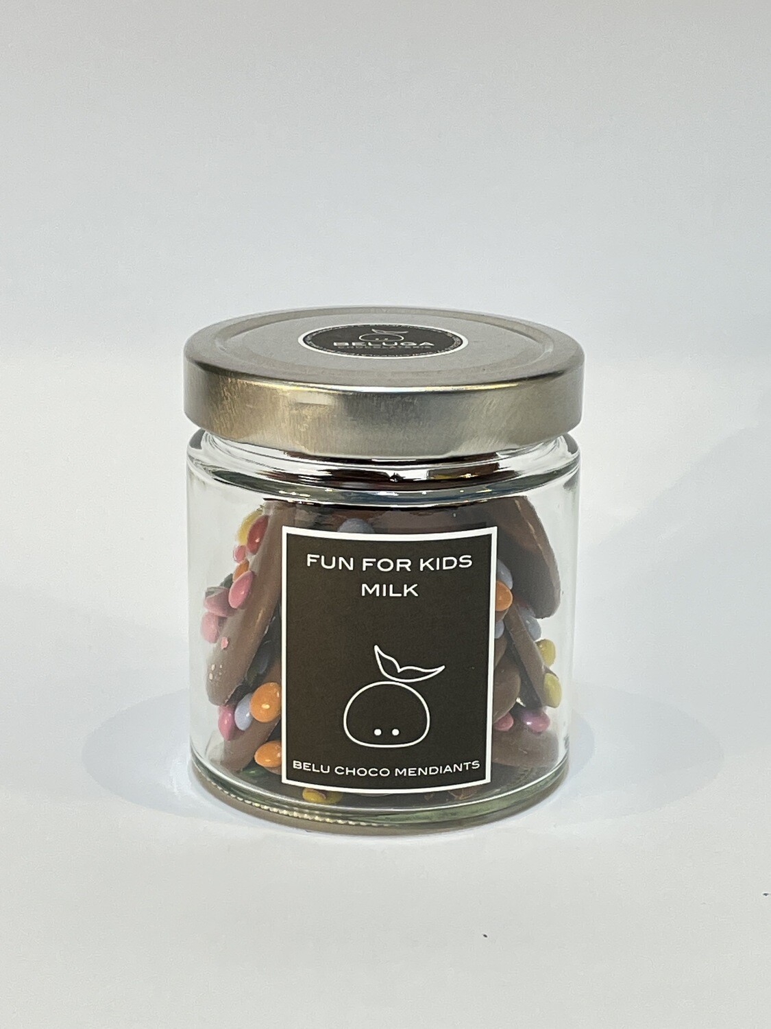 Glass Mendiants - Nuts &amp; Fruits Milk