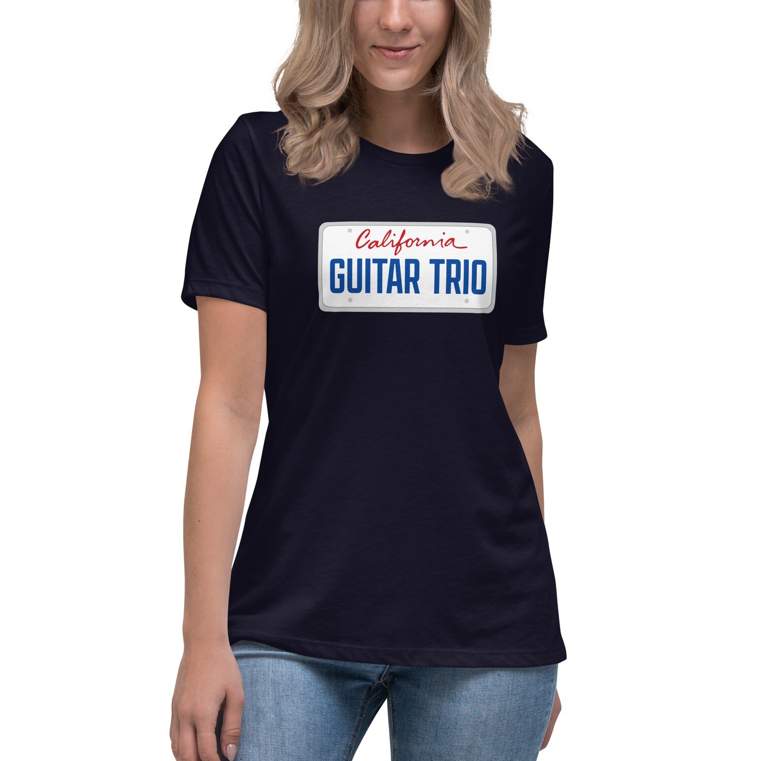 Women&#39;s Relaxed T-Shirt (Ships Separately), Color: Navy, Size: S