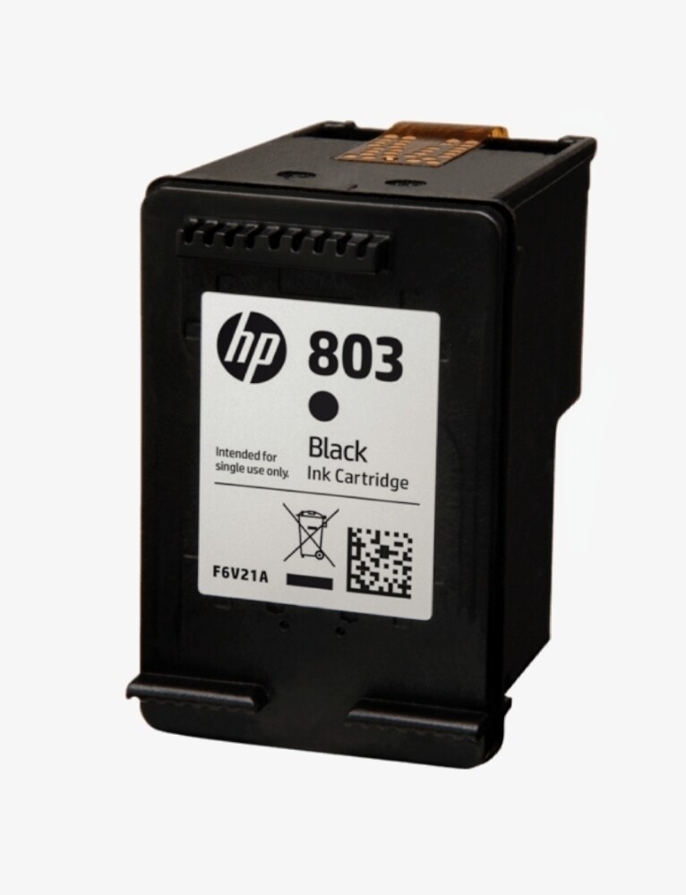 HP 803 black cartridge.
