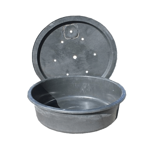 GFK-Becken & Deckel Ø 66 - 120 cm