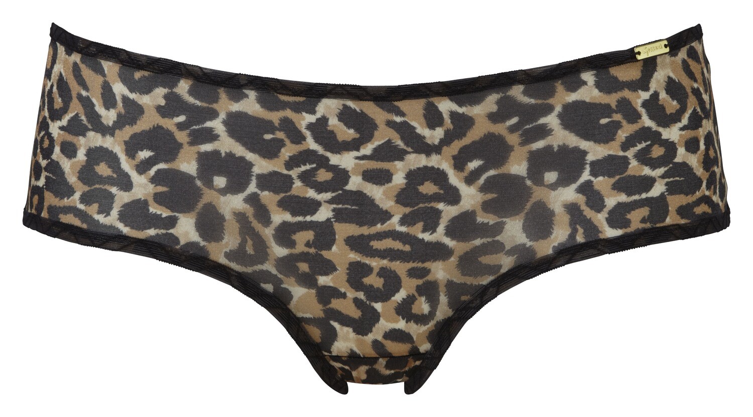 Glossies Leopard Short, Colour: Animal Print