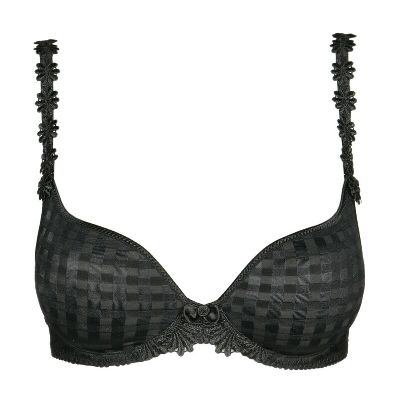 Marie Jo Black Avero Padded Bra - Heart Shape