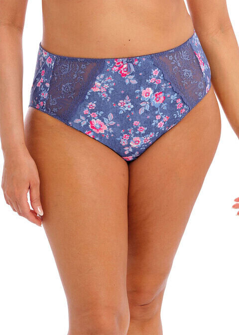 Morgan Denim Floral Bra