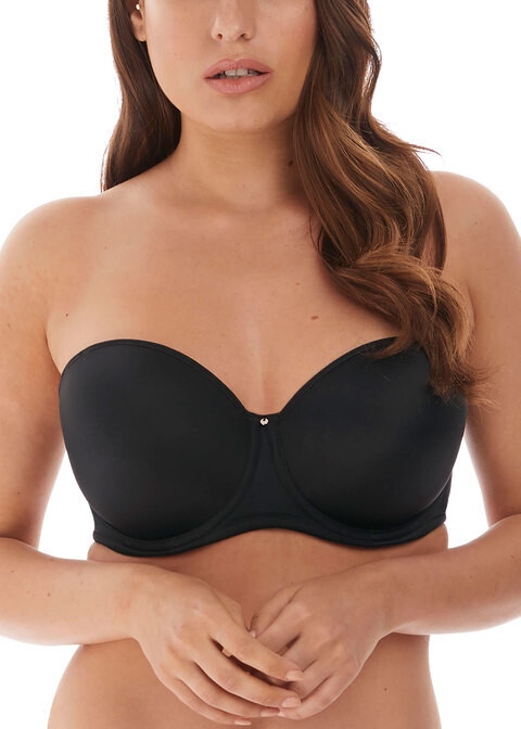 Fantasie Aura Black Strapless Underwired