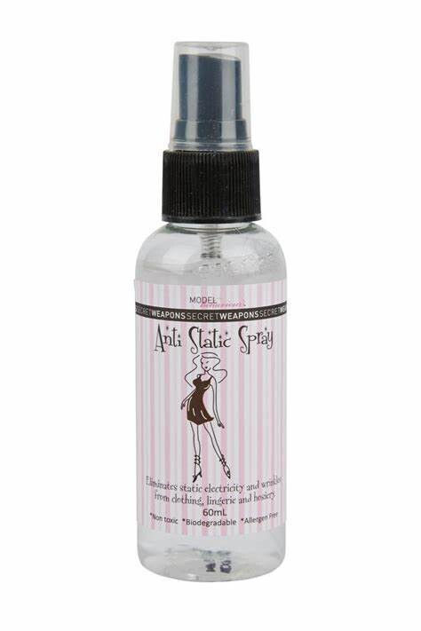 Secret Weapons Anti Static Spray.  60ml