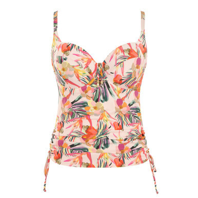 Panache Paradise  Pink Tankini Top