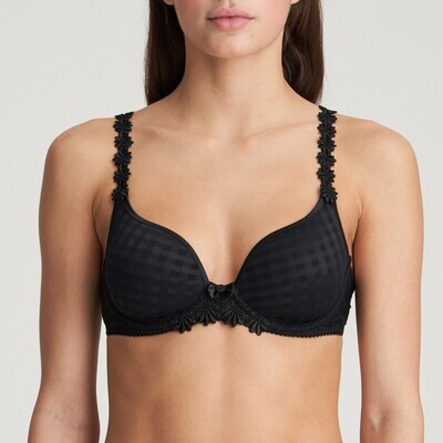 Marie Jo Black Avero Padded Bra - Heart Shape