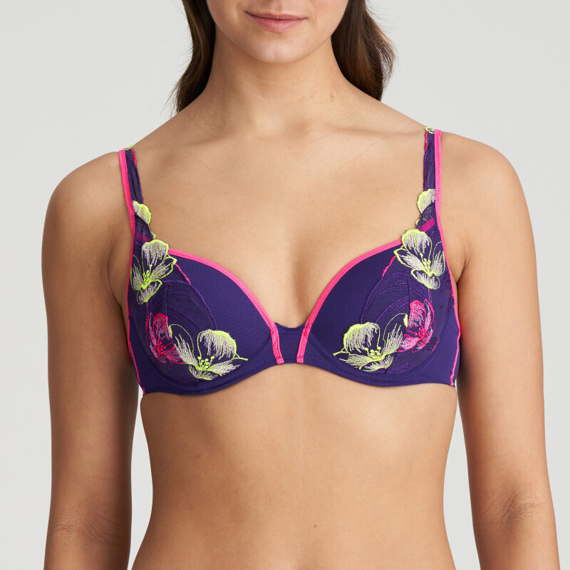 Marie Jo Purple Georgia Padded Bra Heartshape