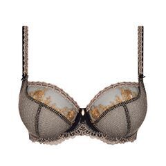 Empreinte Ella Black and Gold  Low neck