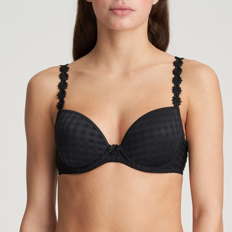 Marie Jo Black Avero   Padded plunge Bra
