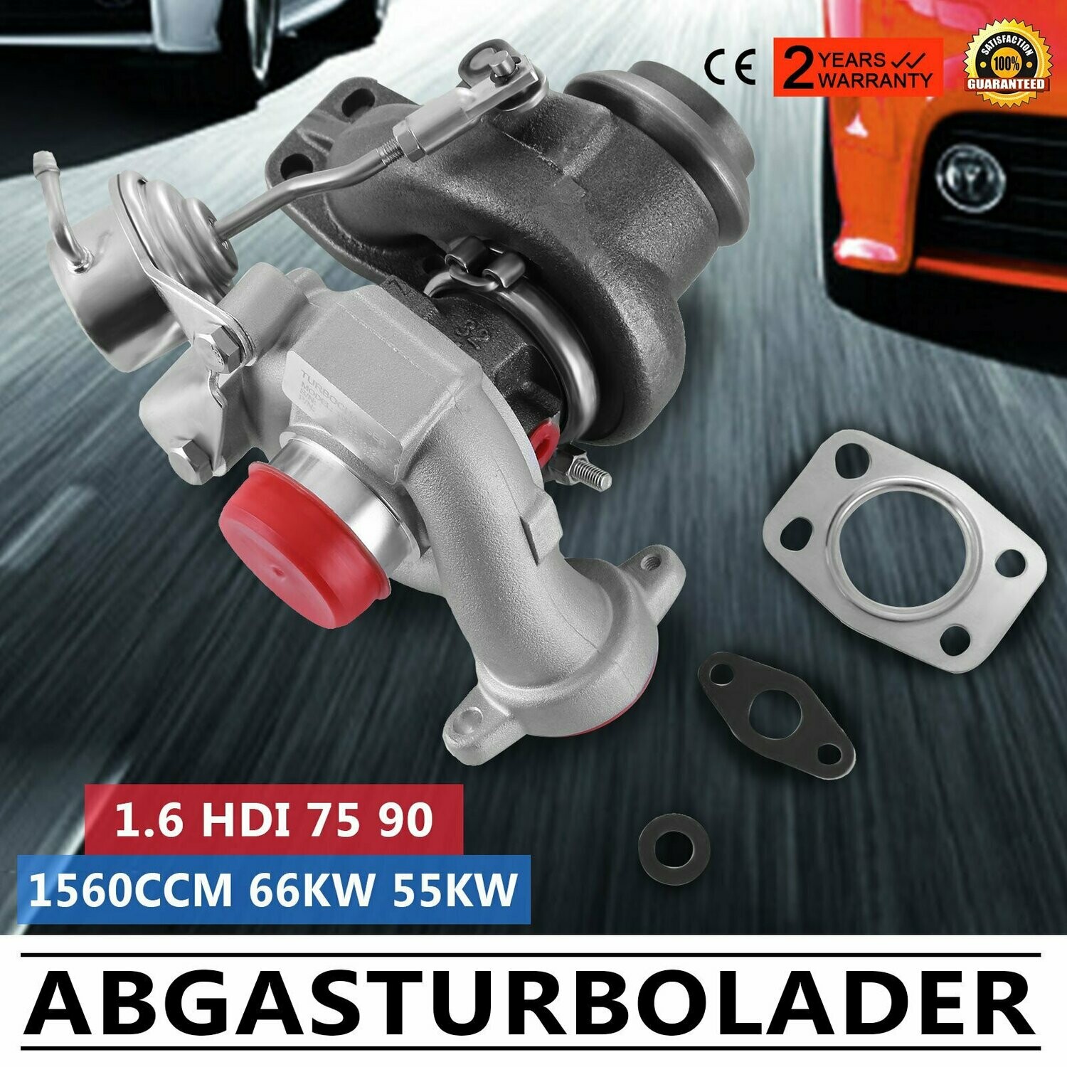 TURBO NEUF 1.6HDI  75CH -  90CH