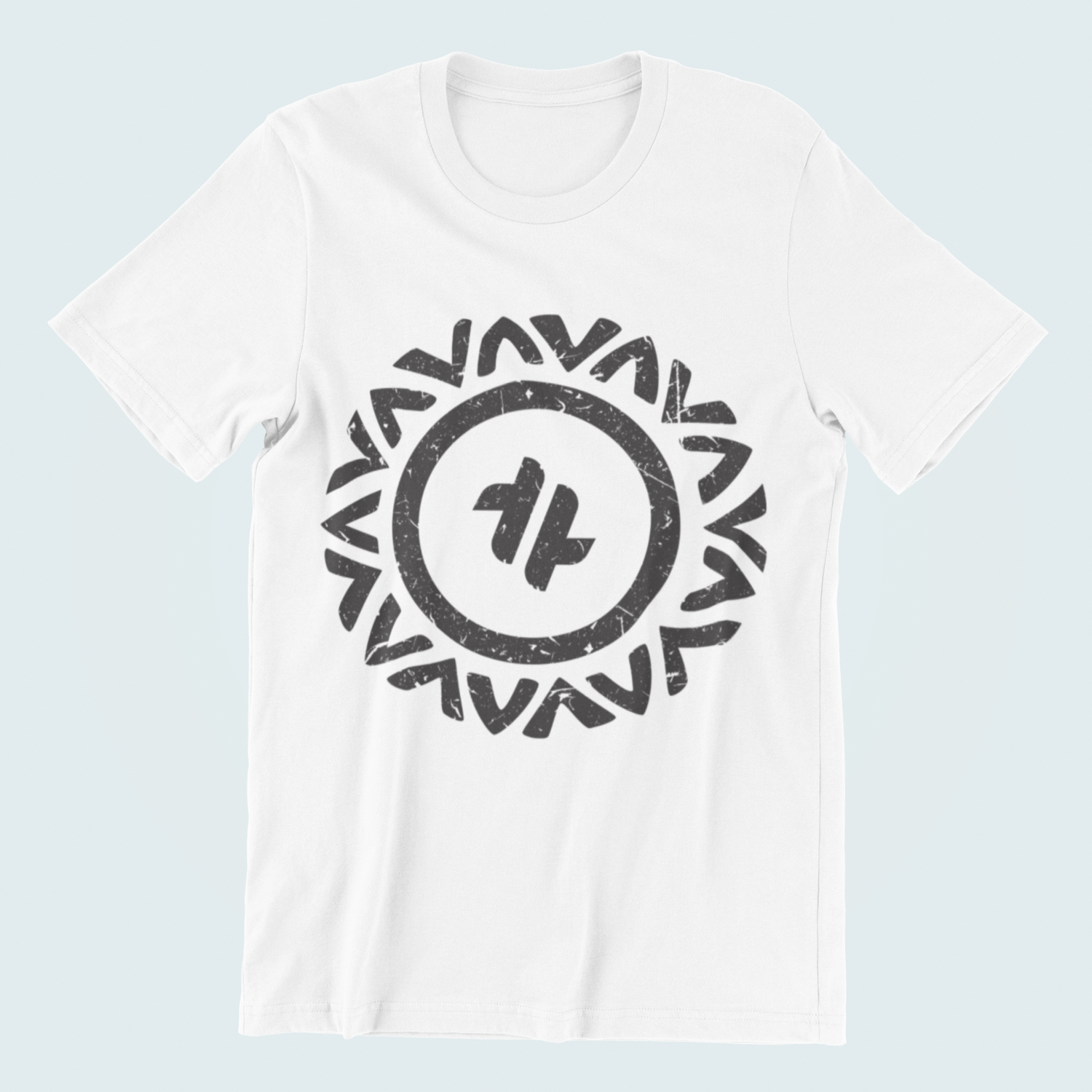 Circular Logo Ethnic Design Tee