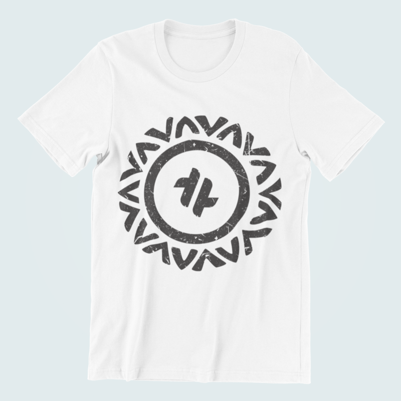 Circular Logo Ethnic Design Tee