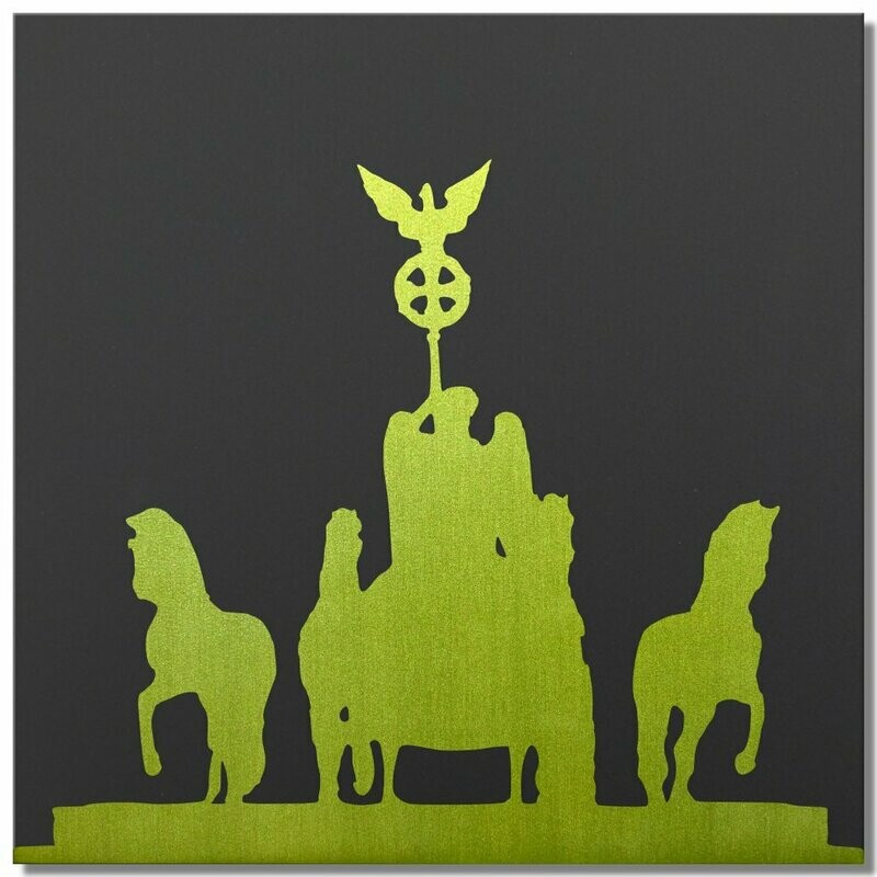 Quadriga Berlin, Limette, 25x25 cm Quadriga Berlin, Limette, 25x25 cm