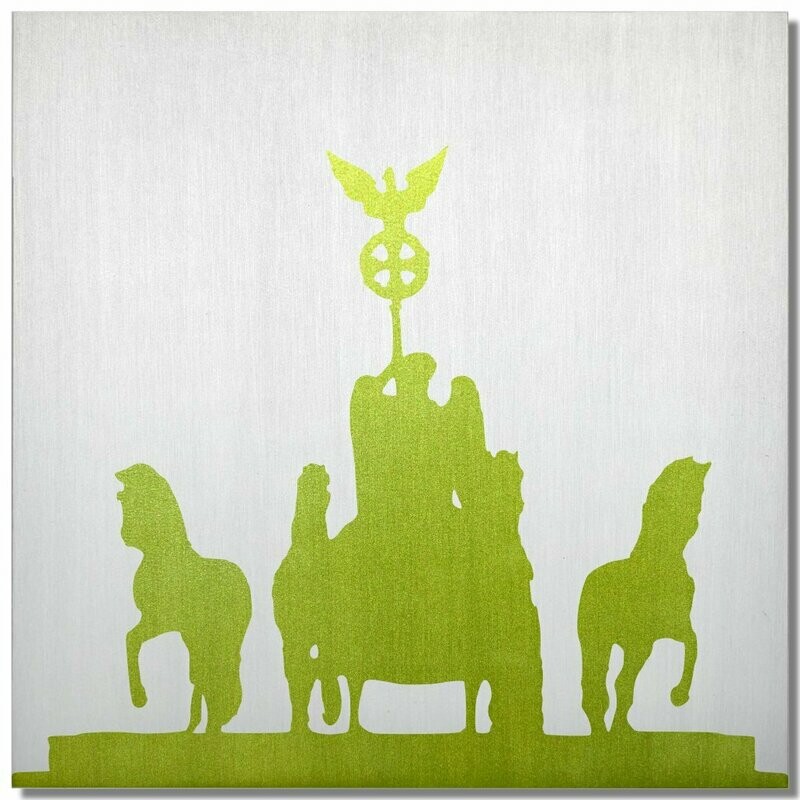 Quadriga Berlin, Limette, 25x25 cm Quadriga Berlin, Limette, 25x25 cm